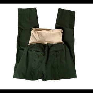 A Pea in the Pod cropped green pant (large)